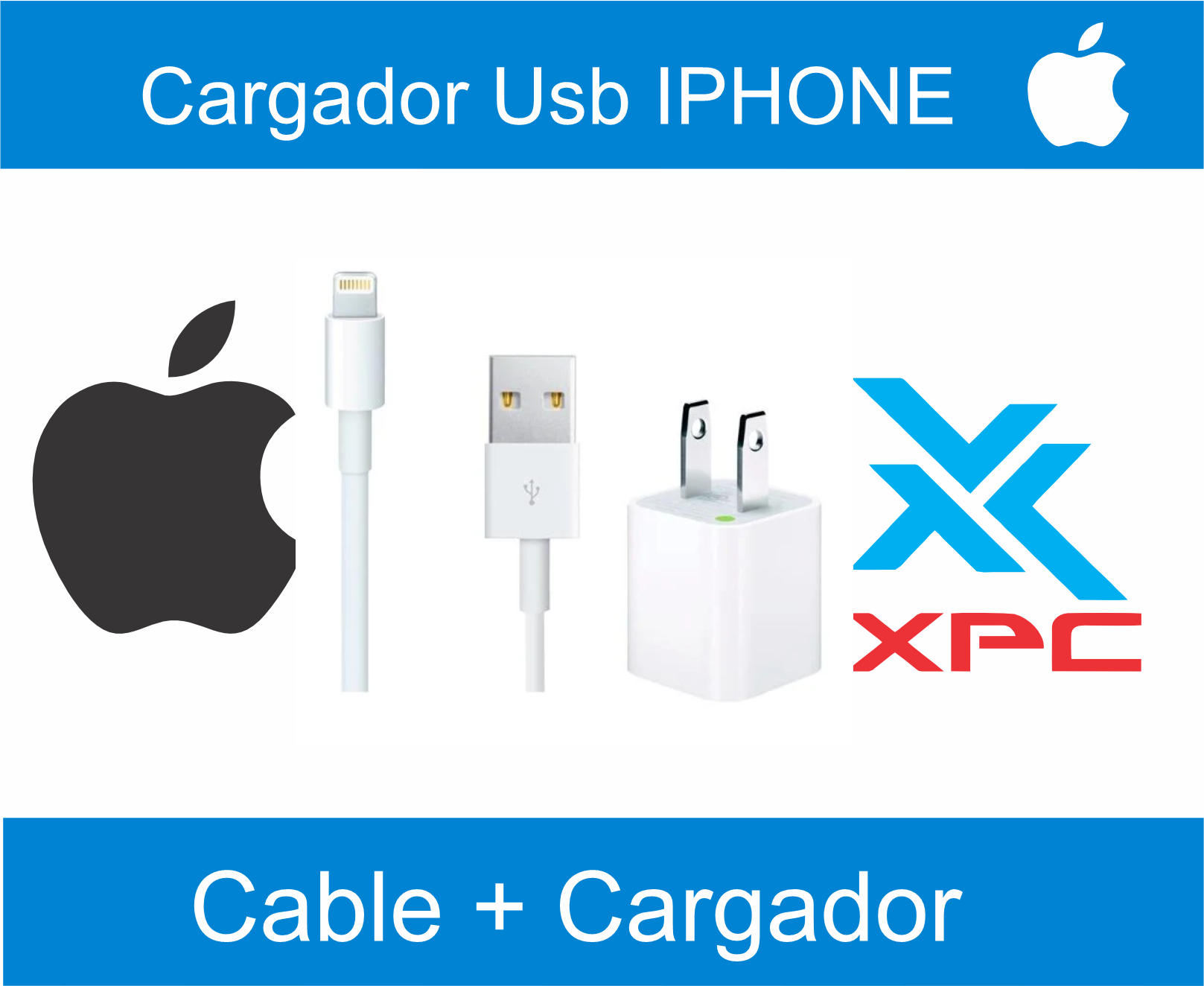 Cargador para iphone 